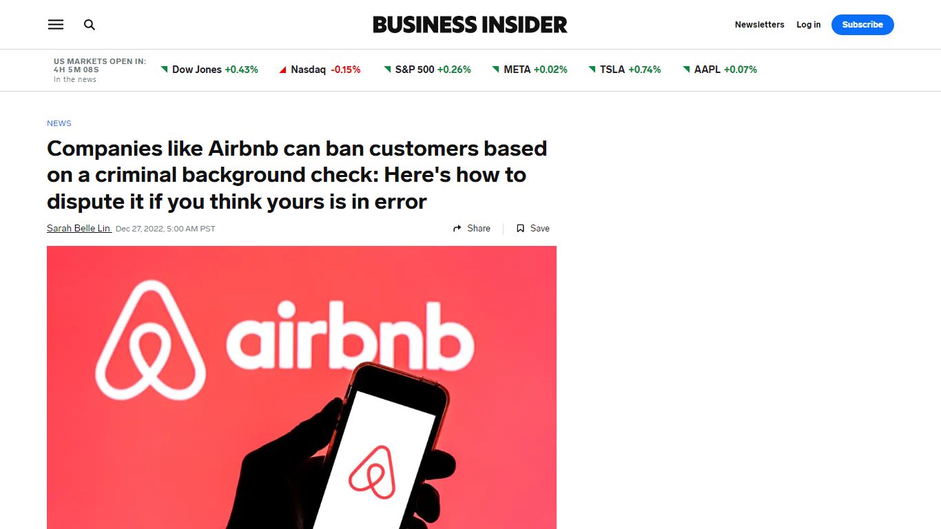 What to Do If Companies Like Airbnb Ban You After a Background Check